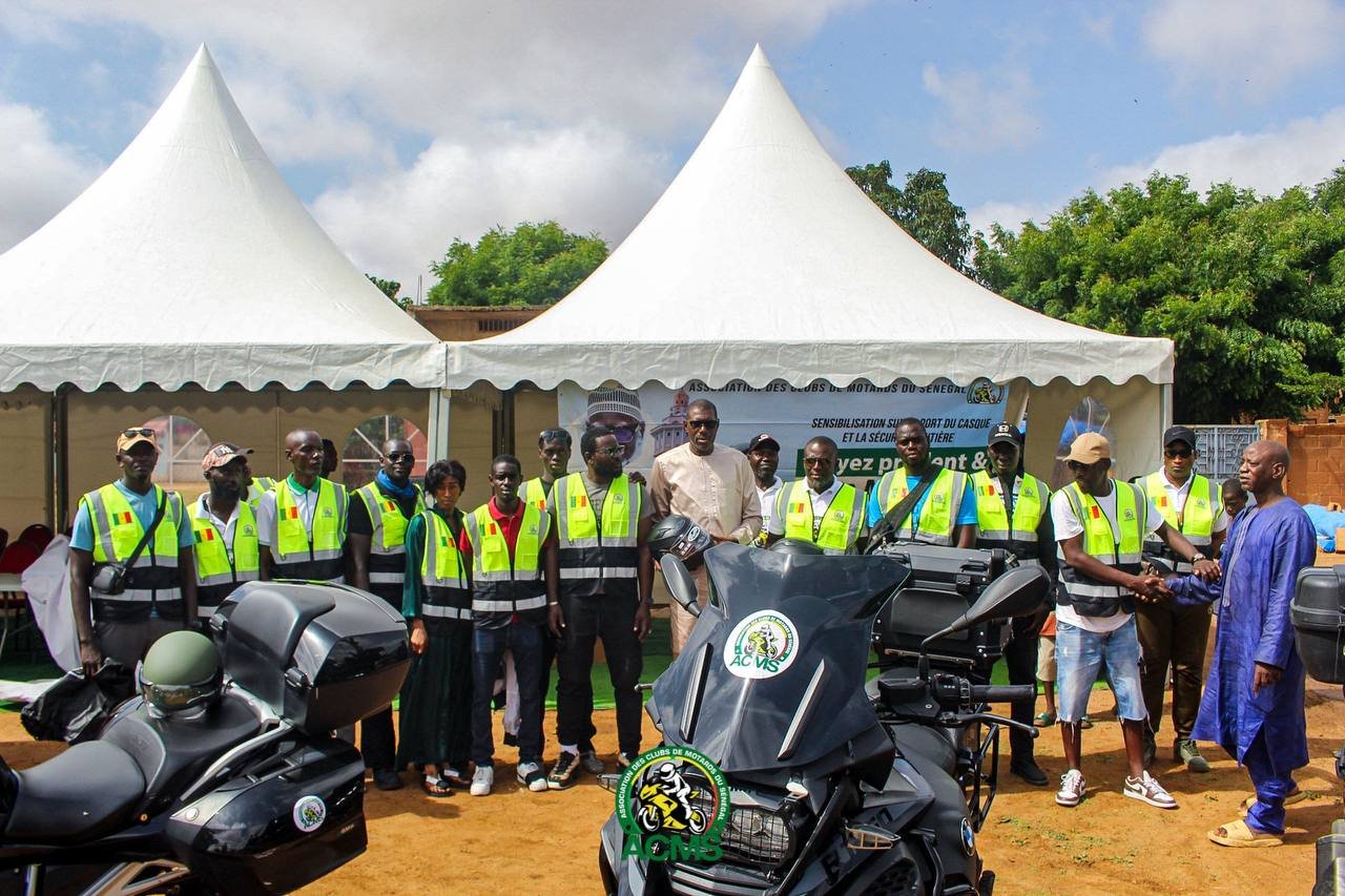 L’ACMS: histoire, sport et engagement citoyen autour de la moto au Sénégal
