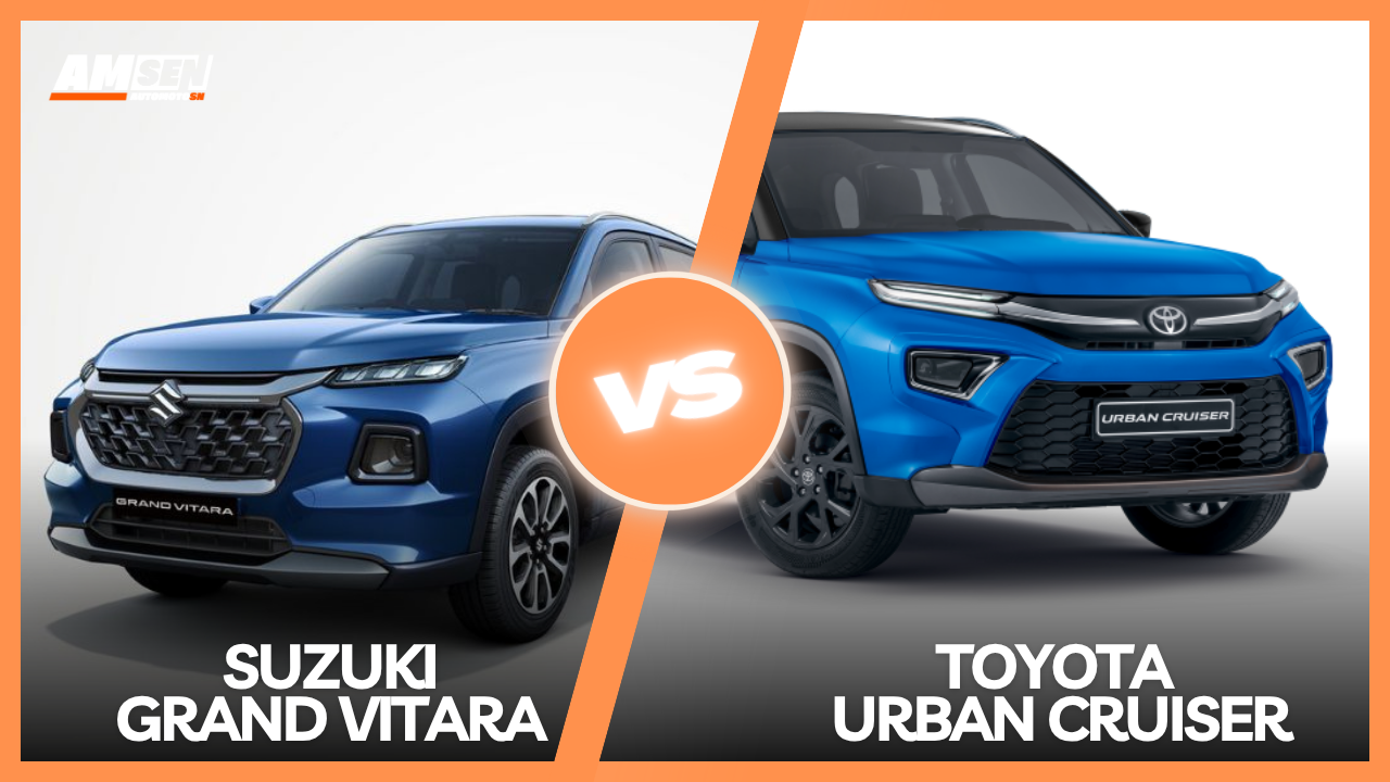 Toyota Urban Cruiser vs Suzuki Grand Vitara, SUV compacts presque identiques