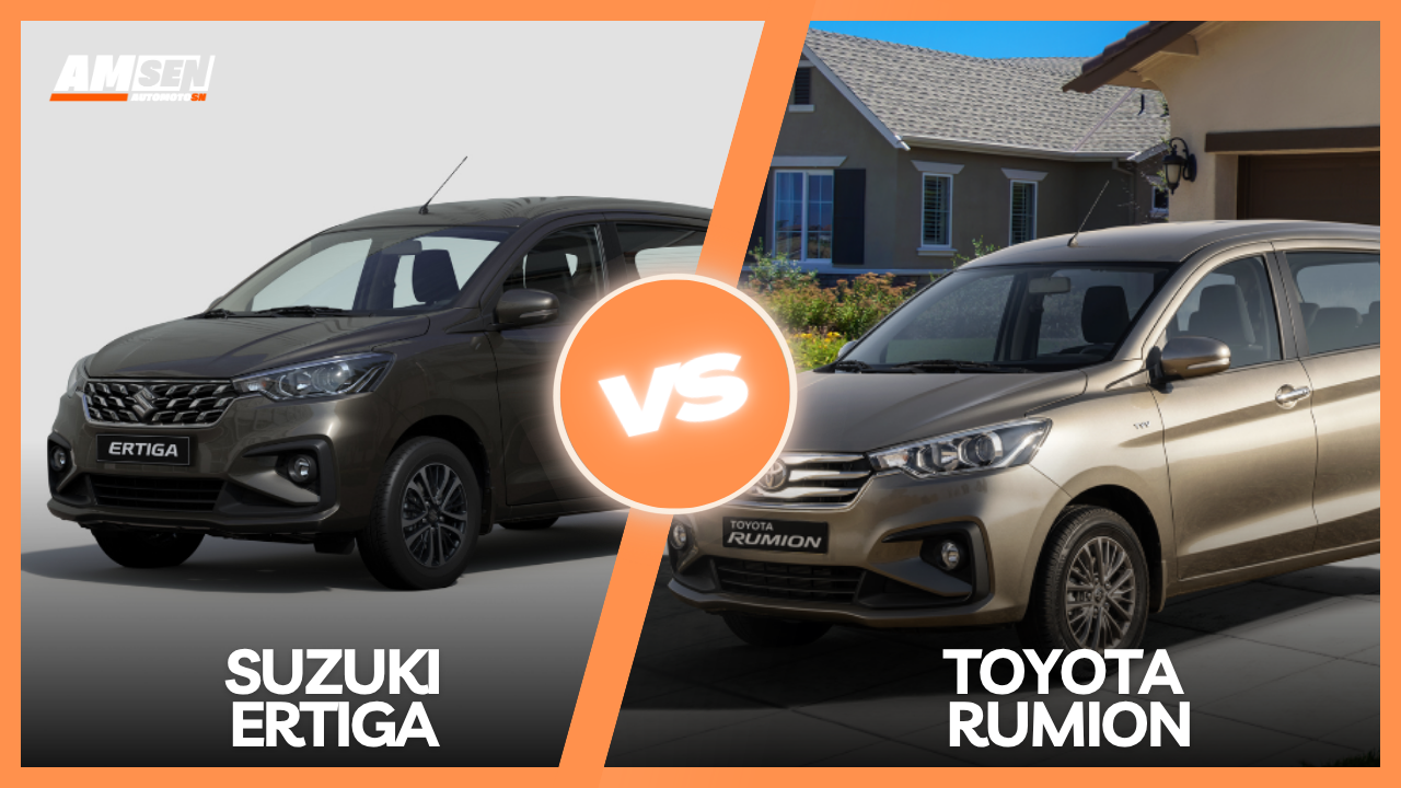 Toyota Rumion vs Suzuki Ertiga, le duel des MPV 7 places